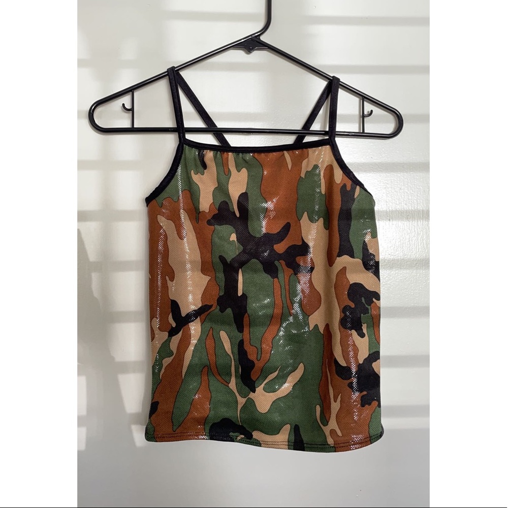 Camouflage women’s tank top